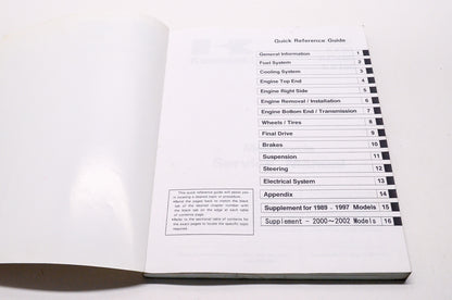 OEM Kawasaki 99924-1094-07 Service Manual KX60B