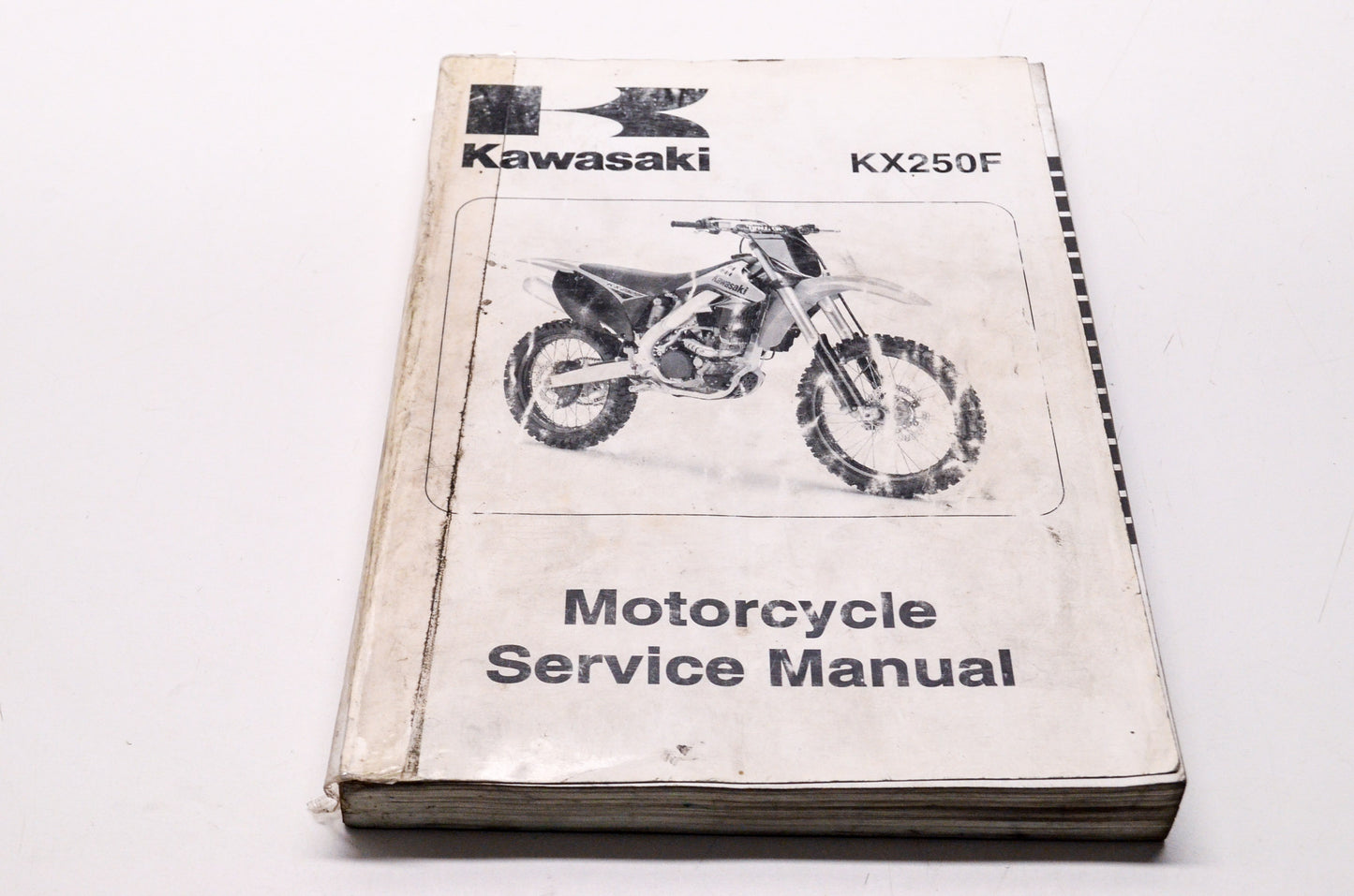 OEM Kawasaki 99924-1411-01 Service Manual KX250W