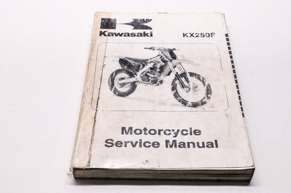 OEM Kawasaki 99924-1411-01 Service Manual KX250W