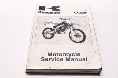 OEM Kawasaki 99924-1354-04 Service Manual KX250T