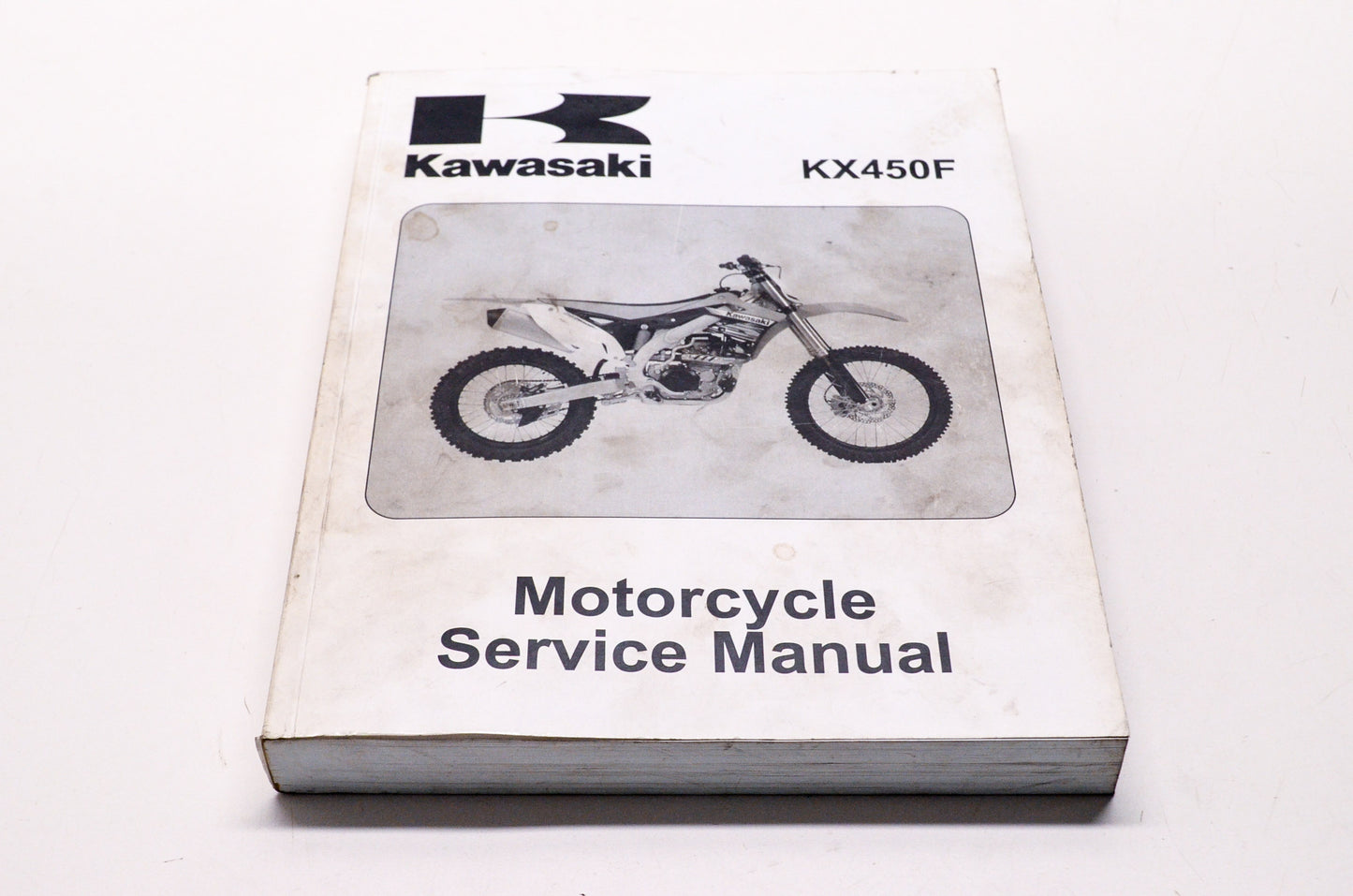 OEM Kawasaki 99924-1448-31 Service Manual KX450F