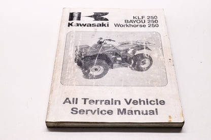 Kawasaki 2003 KLF Bayou Workhorse 250 ATV Shop Repair Service Manual