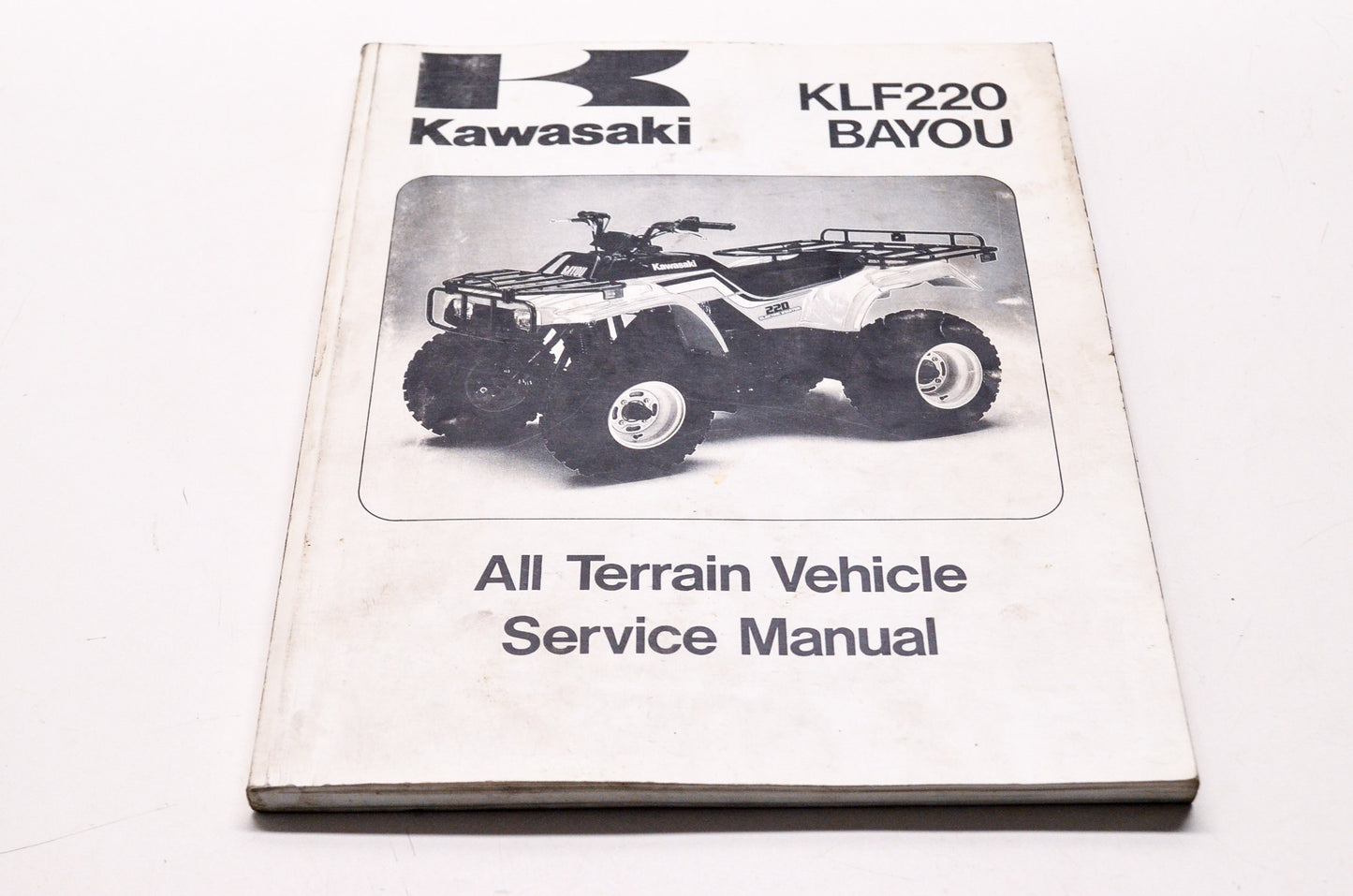 OEM Kawasaki 99924-1096-11 Service Manual KLF220A