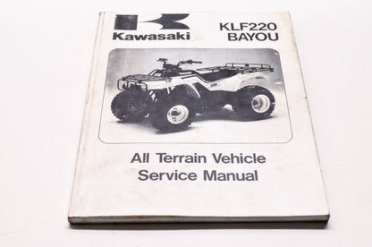 OEM Kawasaki 99924-1096-11 Service Manual KLF220A