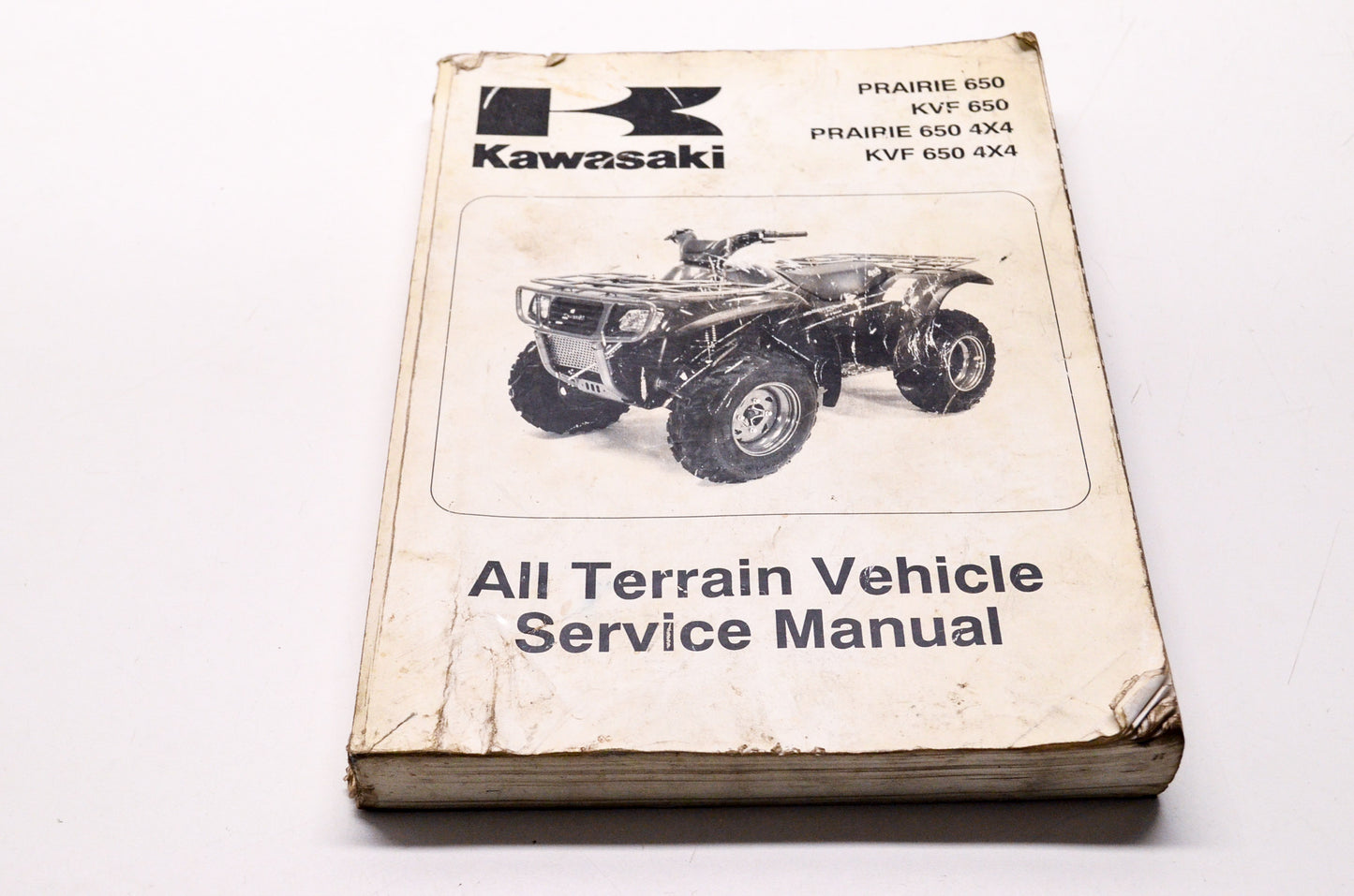 Kawasaki 2002-2003 Prairie 650 KVF 650 4x4 ATV Shop Repair Service Manual