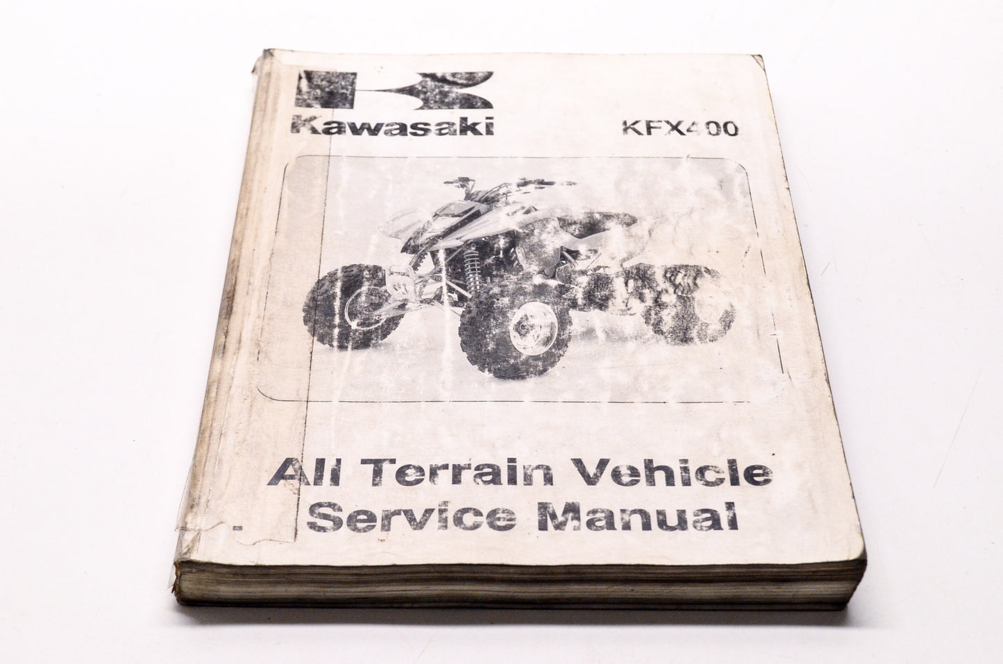 Kawasaki 2003 KFX400 ATV Shop Repair Service Manual Supplement