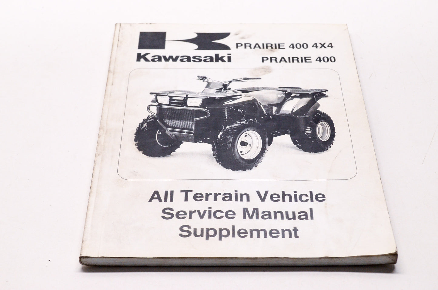 OEM Kawasaki 99924-1243-54 Service Manual Supplement KVF400
