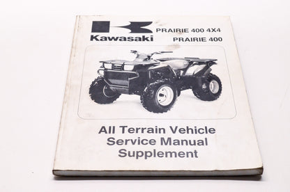 OEM Kawasaki 99924-1243-54 Service Manual Supplement KVF400