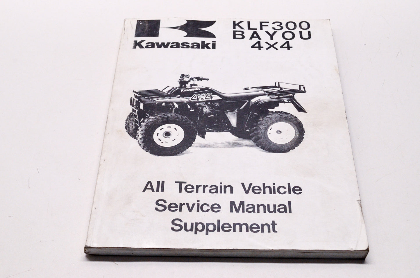 OEM Kawasaki 99924-1117-60 Service Manual Supplement KLF300C