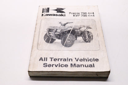 Kawasaki 2004 Prairie KVF 700 4x4 ATV Shop Repair Service Manual