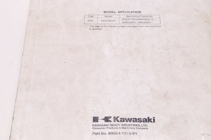 Kawasaki 2004 KFX 700 V Force ATV Shop Repair Service Manual
