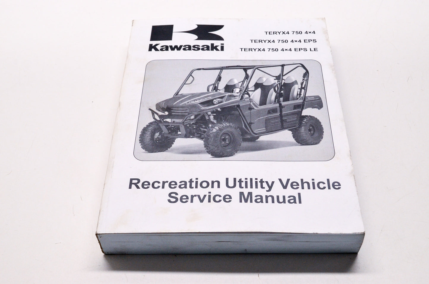 OEM Kawasaki 99924-1452-32 Service Manual KRT750A/B/C/D