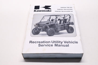 OEM Kawasaki 99924-1452-32 Service Manual KRT750A/B/C/D