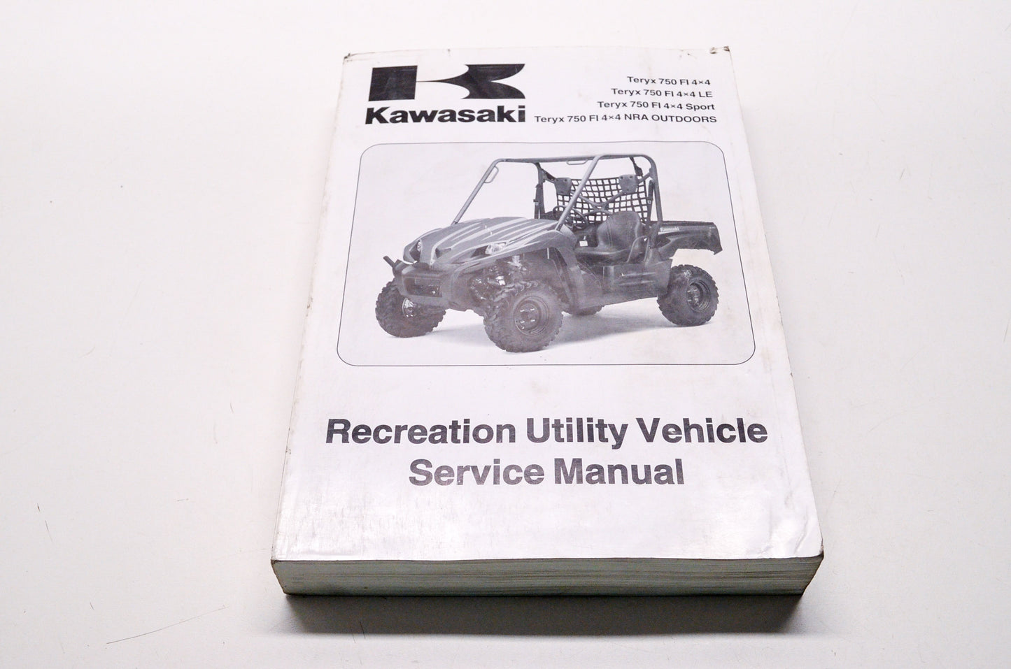OEM Kawasaki 99924-1424-01 Service Manual KRF750G/J/K/L/M