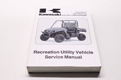 OEM Kawasaki 99924-1397-02 Service Manual KRF750A/B/C/D/F