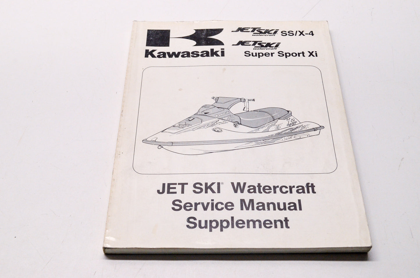 OEM Kawasaki 99924-1177-53 Service Manual Supplement JH750ABEF