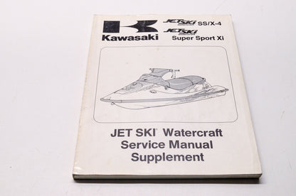 OEM Kawasaki 99924-1177-53 Service Manual Supplement JH750ABEF