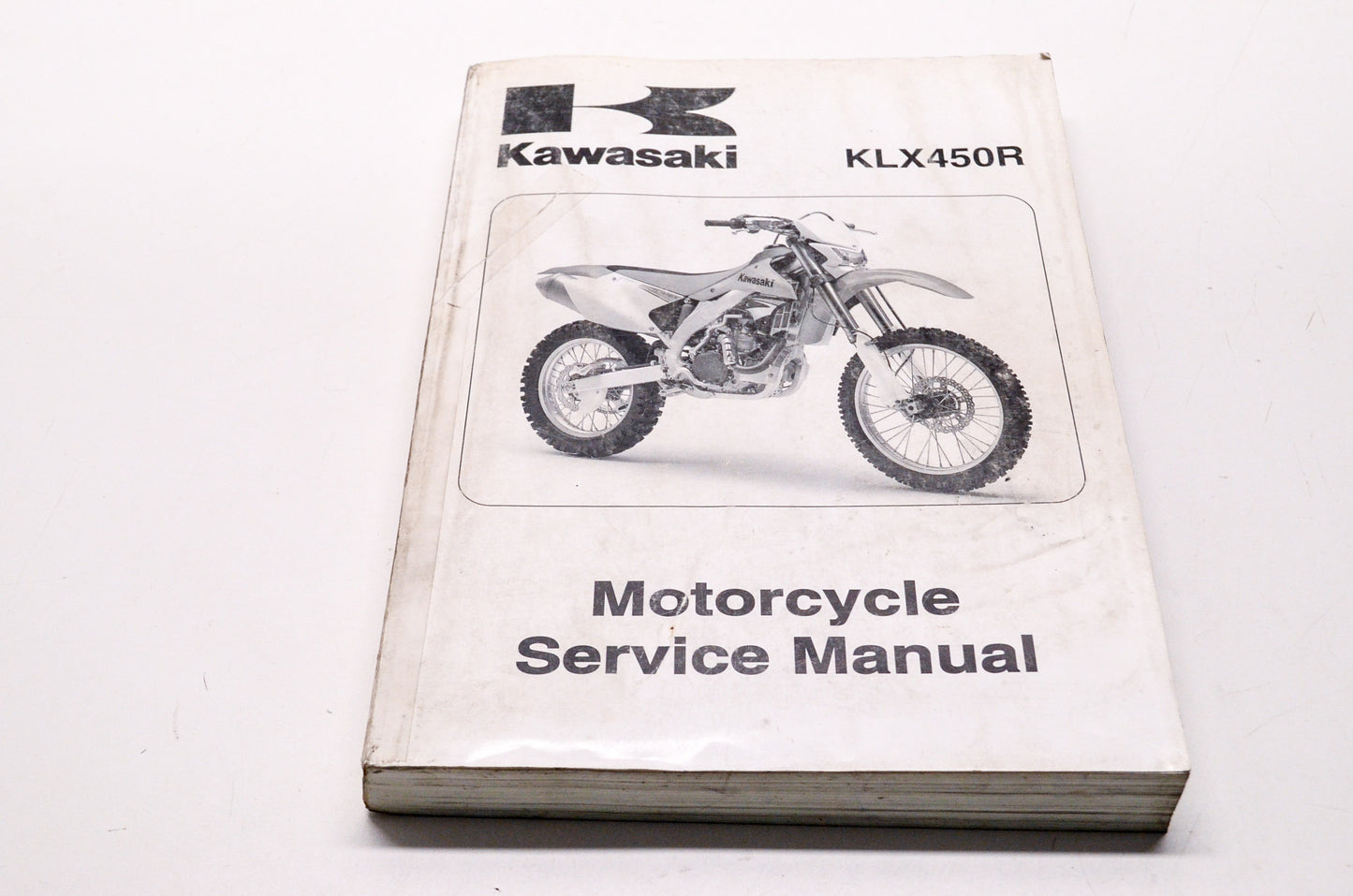 OEM Kawasaki 99924-1385-01 Service Manual KLX450A