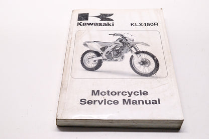 OEM Kawasaki 99924-1385-01 Service Manual KLX450A