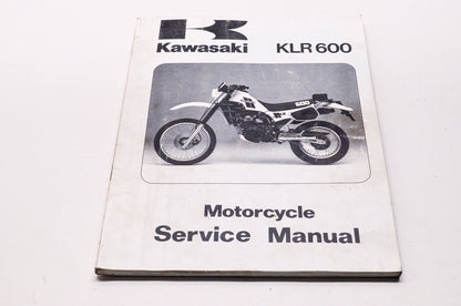 OEM Kawasaki 99924-1050-01 1984 KLR 600 Shop Repair Service Manual