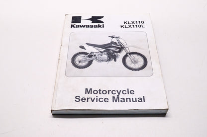 OEM Kawasaki 99924-1429-31 Service Manual KLX110C/D