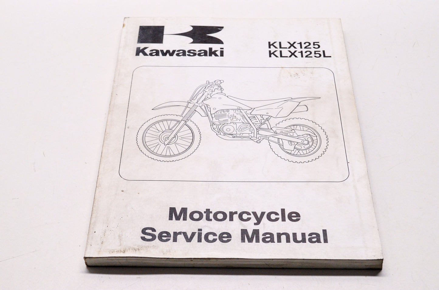 OEM Kawasaki 99924-1293-01 Service Manual KLX125A/B