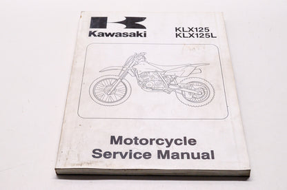 OEM Kawasaki 99924-1293-01 Service Manual KLX125A/B