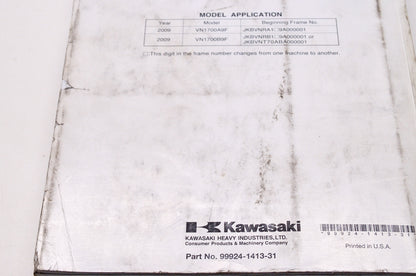 OEM Kawasaki 99924-1413-31 Service Manual VN1700B