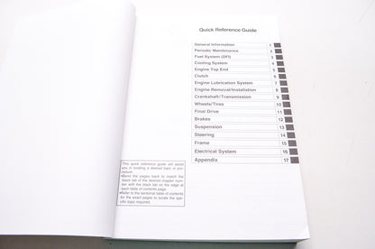 OEM Kawasaki 99924-1415-01 Service Manual VN1700E