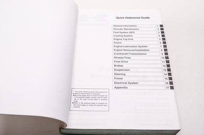 OEM Kawasaki 99924-1321-01 Service Manual VN1600B/F