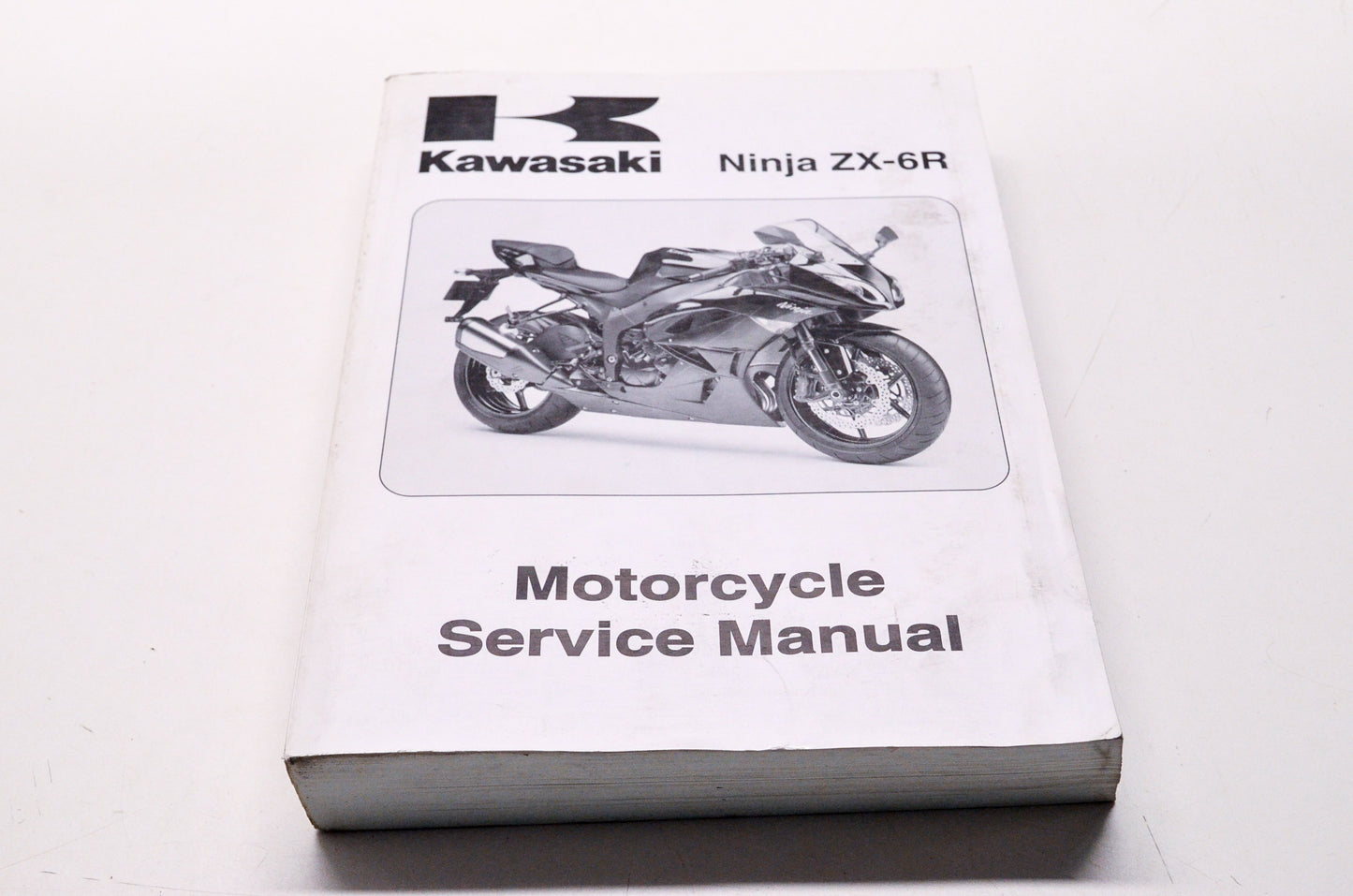 OEM Kawasaki 99924-1417-01 Service Manual ZX600R