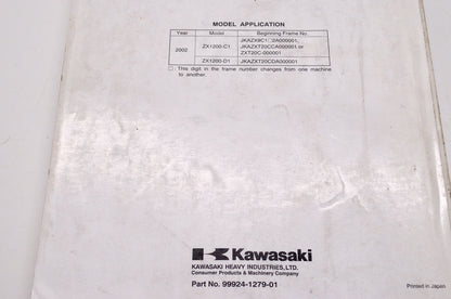 OEM Kawasaki 99924-1279-01 Service Manual ZX1200C