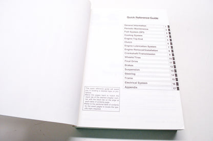 OEM Kawasaki 99924-1388-01 Service Manual ZX1000F