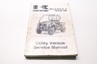 OEM Kawasaki 99924-1349-01 Service Manual KAF400A/B