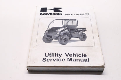 OEM Kawasaki 99924-1433-32 Service Manual KAF400D