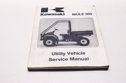 OEM Kawasaki 99924-1146-02 Service Manual KAF300A/B/C/D