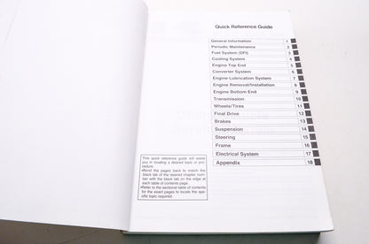 Kawasaki 2009 Mule 4000 4010 4x4 Utility Vehicle Shop Repair Service Manual