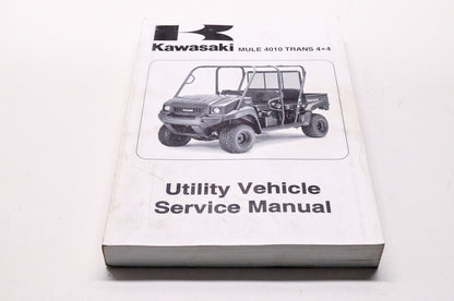 Kawasaki 2009 Mule 4010 Trans 4x4 Utility Vehicle Shop Repair Service Manual