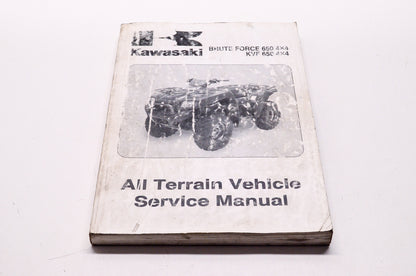 OEM Kawasaki 2005 Brute Force KVF 650 4x4 ATV Shop Repair Service Manual