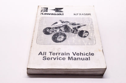 Kawasaki 2008 KFX 450 R ATV Shop Repair Service Manual