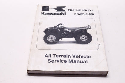 OEM Kawasaki 99924-1201-02 Service Manual KVF400A/B