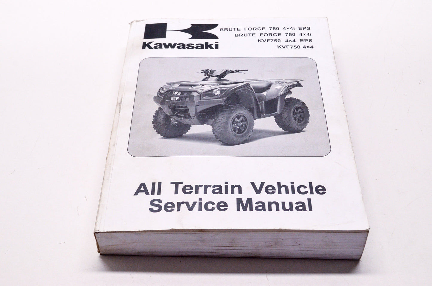 OEM Kawasaki 99924-1446-31 Service Manual KVF750G/H/J/L