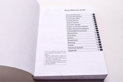 OEM Kawasaki 99924-1446-31 Service Manual KVF750G/H/J/L