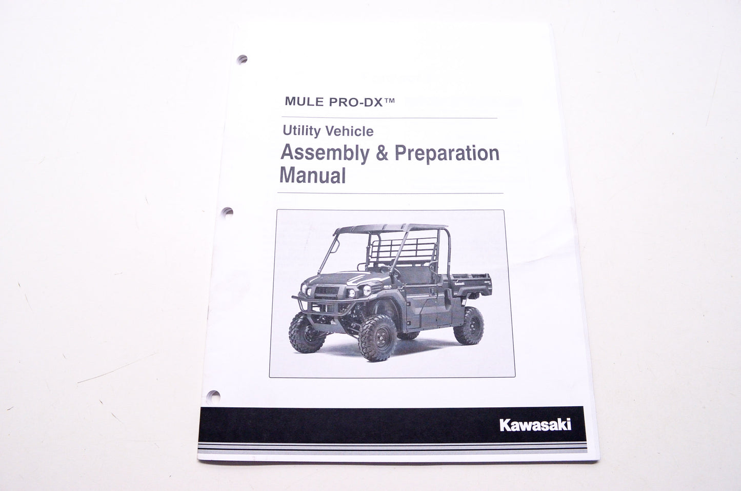 OEM Kawasaki 99931-1561-01 2016 Mule Pro-DX Utility Vehicle Assembly & Preparati
