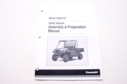OEM Kawasaki 99931-1556-01 2016 Mule Pro-FX Utility Vehicle Assembly & Preparati