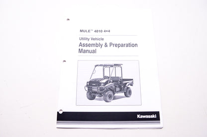 OEM Kawasaki 99931-1554-01 2016 Mule 4010 4x4 Utility Vehicle Assembly & Prepara