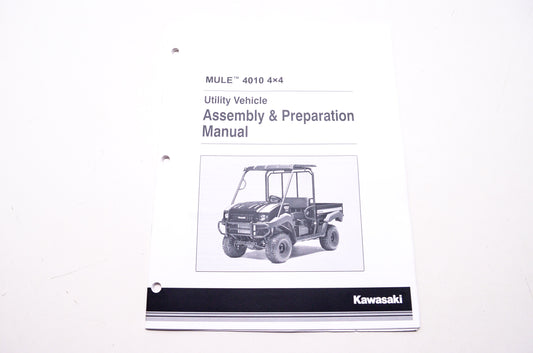 OEM Kawasaki 99931-1554-01 2016 Mule 4010 4x4 Utility Vehicle Assembly & Prepara
