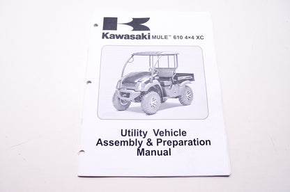 OEM Kawasaki 99931-1542-01 Assembly & Preparation Manual KAF400F