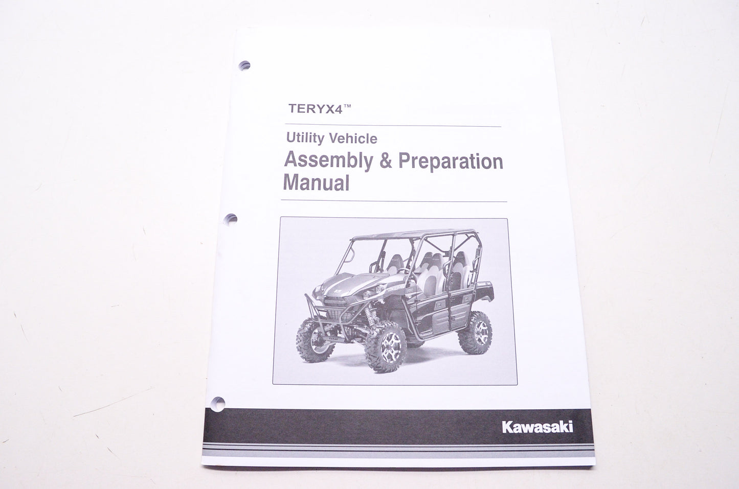 OEM Kawasaki 99931-1559-01 2016 Teryx4 Utility Vehicle Assembly & Preparation Ma