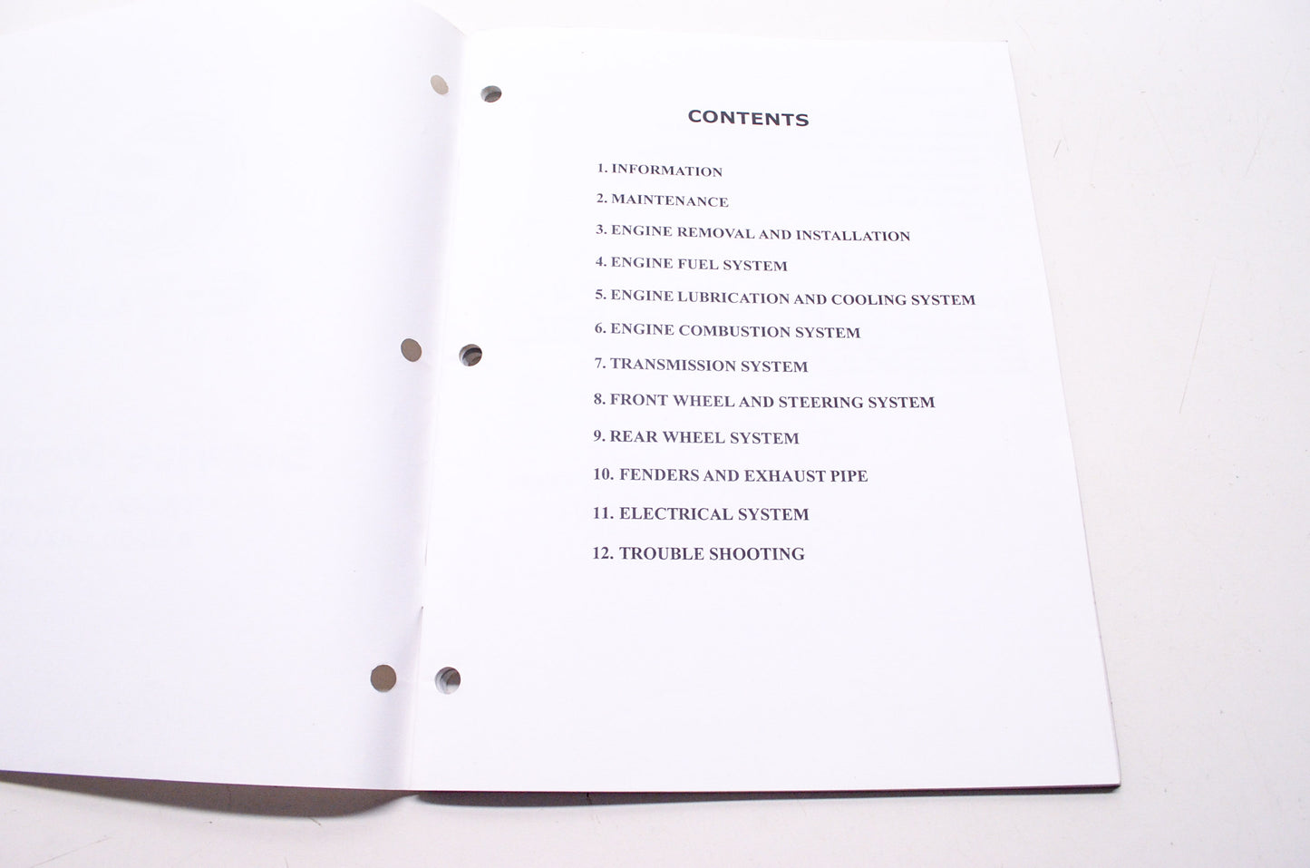 E-Ton America ATV Service Shop Repair Manual TXL-50 TXL-90 AXL-50 AXL-90